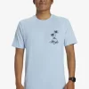 Mens Quiksilver Tees | Skull Island T-Shirt