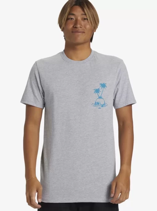 Mens Quiksilver Tees | Skull Island T-Shirt