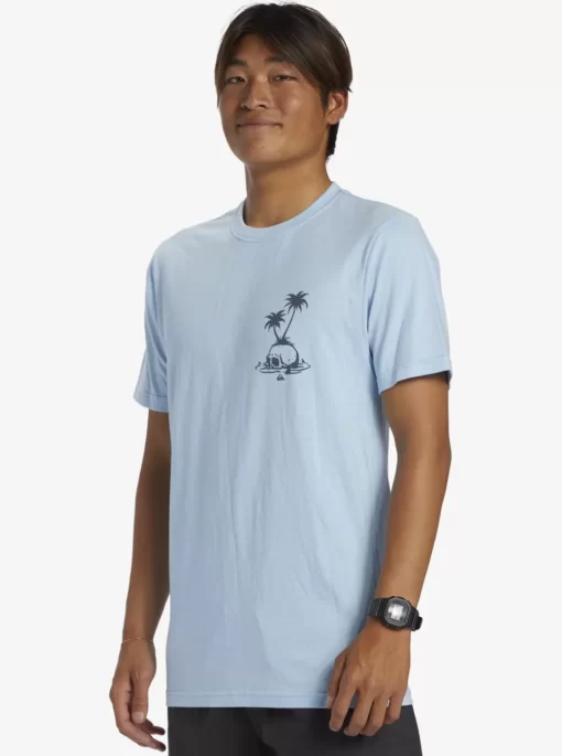 Mens Quiksilver Tees | Skull Island T-Shirt