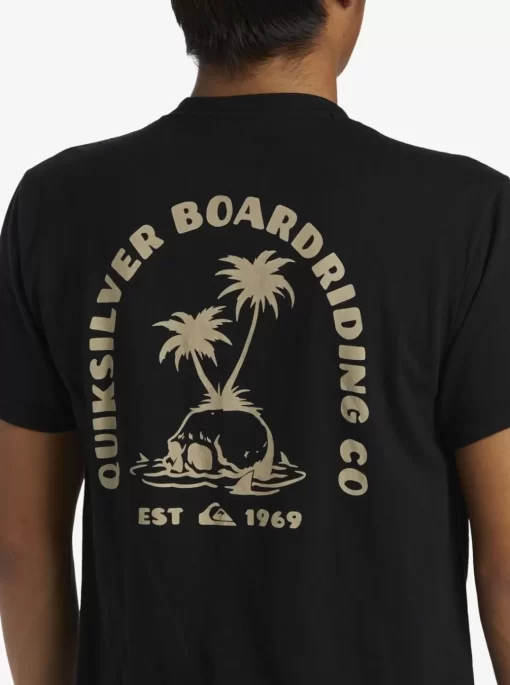 Mens Quiksilver Tees | Skull Island T-Shirt