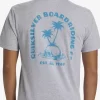 Mens Quiksilver Tees | Skull Island T-Shirt