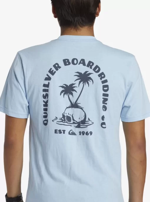 Mens Quiksilver Tees | Skull Island T-Shirt