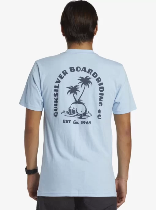 Mens Quiksilver Tees | Skull Island T-Shirt