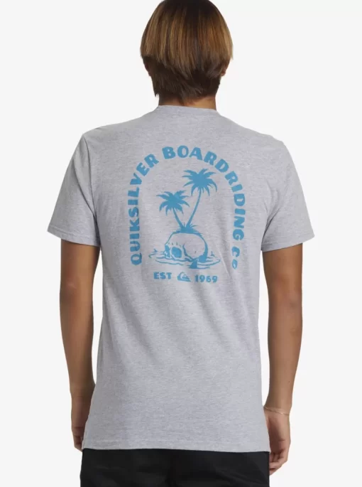 Mens Quiksilver Tees | Skull Island T-Shirt
