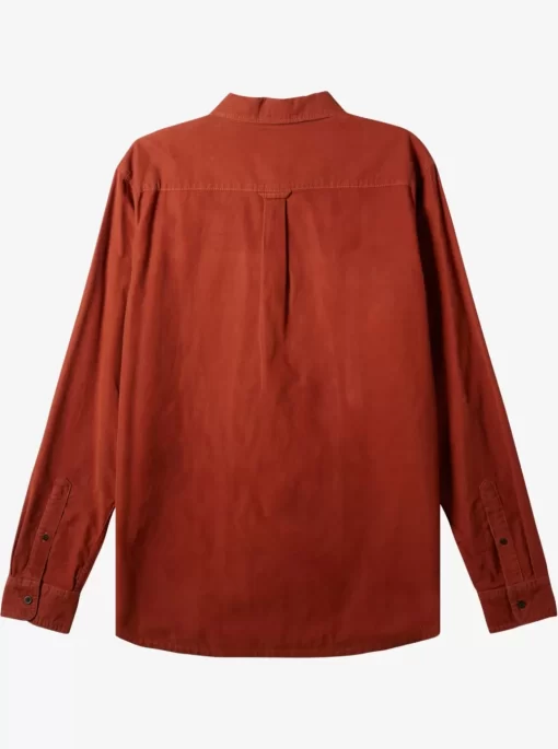 Mens Quiksilver Shirts & Polos | Smoke Trail Long Sleeve Shirt
