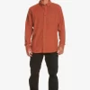 Mens Quiksilver Shirts & Polos | Smoke Trail Long Sleeve Shirt
