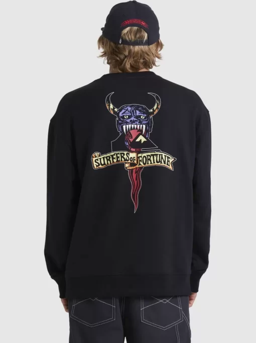 Mens Quiksilver Sweatshirts & Hoodies | Sof Sweatshirt