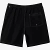 Mens Quiksilver Elastic Waist | Sof Volley 18