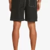 Mens Quiksilver Elastic Waist | Sof Volley 18