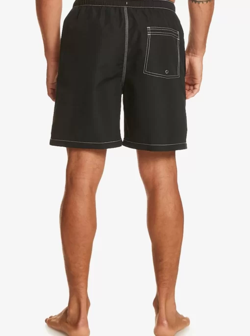 Mens Quiksilver Elastic Waist | Sof Volley 18" Volleys