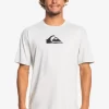 Mens Quiksilver Rashguards | Solid Streak Short Sleeve Upf 50 Surf Tee