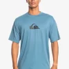 Mens Quiksilver Rashguards | Solid Streak Short Sleeve Upf 50 Surf Tee