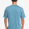 Mens Quiksilver Rashguards | Solid Streak Short Sleeve Upf 50 Surf Tee