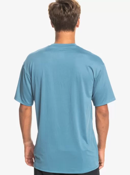 Mens Quiksilver Rashguards | Solid Streak Short Sleeve Upf 50 Surf Tee