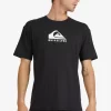 Mens Quiksilver Rashguards | Solid Streak Short Sleeve Upf 50 Surf T-Shirt