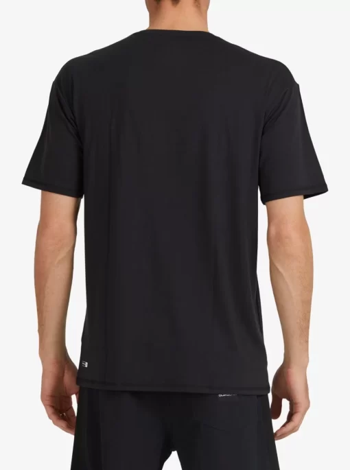 Mens Quiksilver Rashguards | Solid Streak Short Sleeve Upf 50 Surf T-Shirt