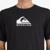 Mens Quiksilver Rashguards | Solid Streak Short Sleeve Upf 50 Surf T-Shirt