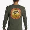 Mens Quiksilver Tees | Solo Arbol Long Sleeve T-Shirt