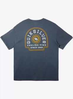 Mens Quiksilver Tees | State Of Mind T-Shirt