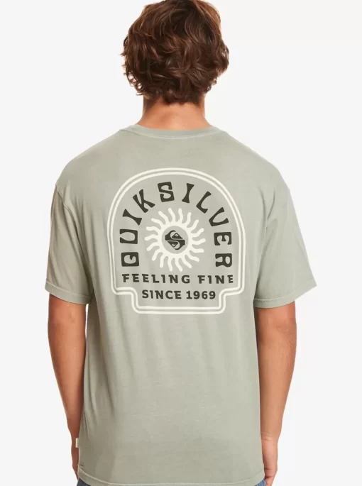 Mens Quiksilver Tees | State Of Mind T-Shirt
