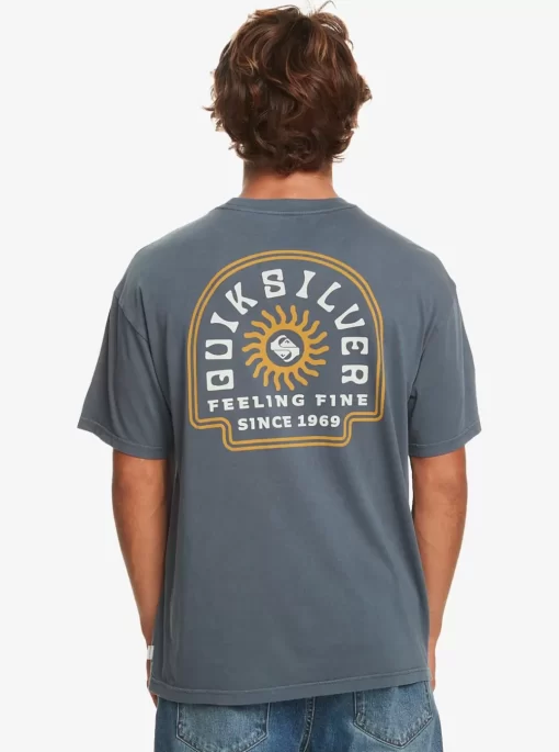 Mens Quiksilver Tees | State Of Mind T-Shirt
