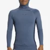 Mens Quiksilver Rashguards | Storm Tripper Hooded Long Sleeve Surf Top
