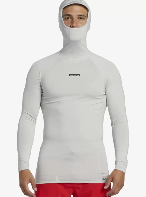 Mens Quiksilver Rashguards | Storm Tripper Hooded Long Sleeve Surf Top