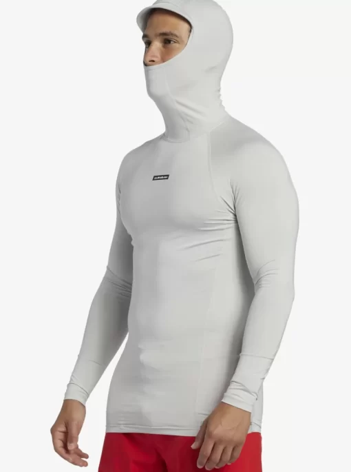 Mens Quiksilver Rashguards | Storm Tripper Hooded Long Sleeve Surf Top
