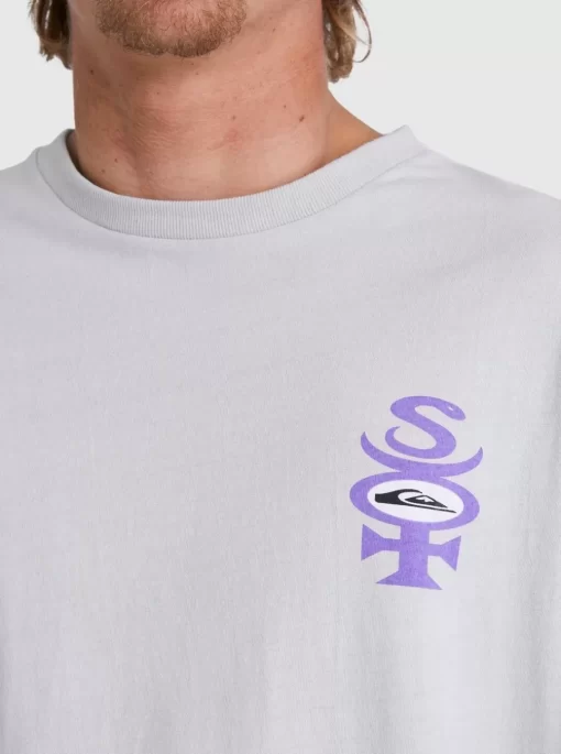 Mens Quiksilver Tees | Stretch Long Sleeve T-Shirt