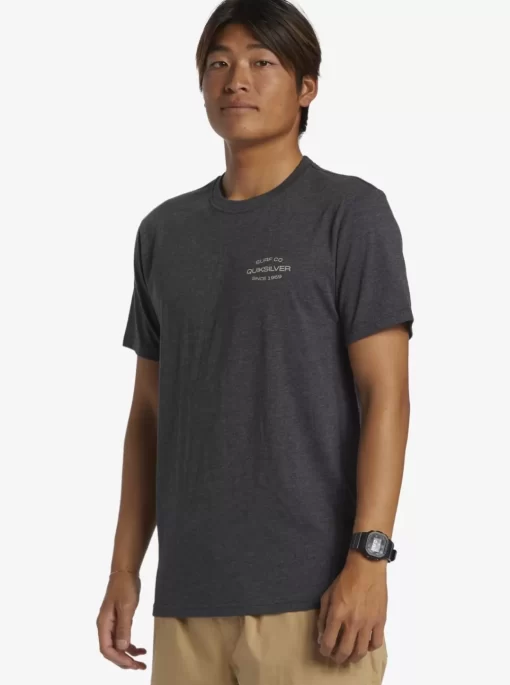 Mens Quiksilver Tees | Surf Lockup T-Shirt
