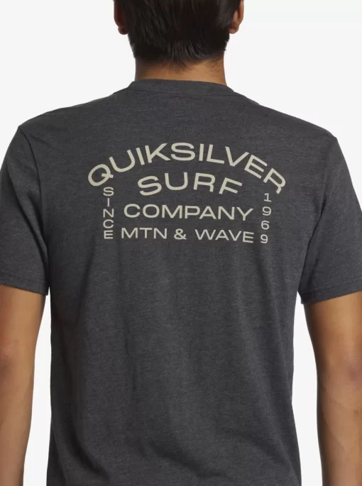 Mens Quiksilver Tees | Surf Lockup T-Shirt