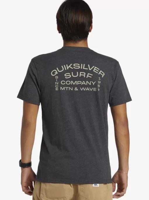 Mens Quiksilver Tees | Surf Lockup T-Shirt