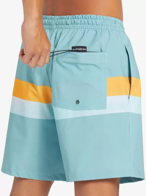 Mens Quiksilver Elastic Waist | Surfsilk Air-Brush 17" Volleys For Men