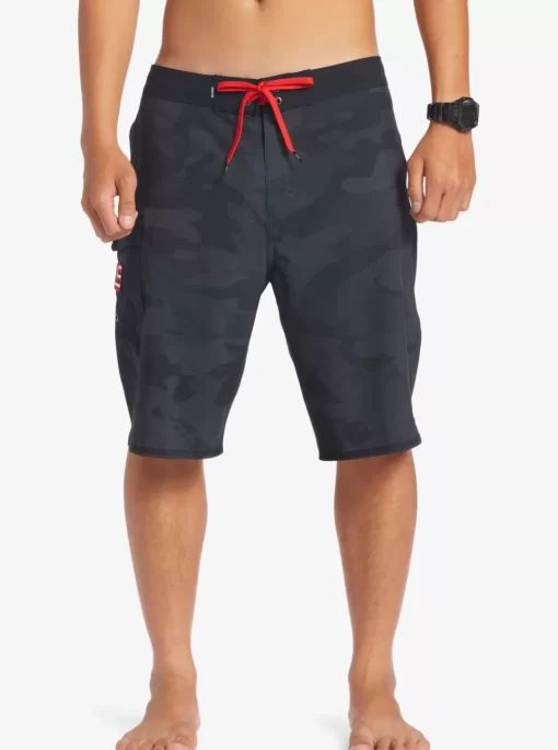 Mens Quiksilver Shorts & Amphibians | Surfsilk Hawaii Camo 21 21" Boardshorts