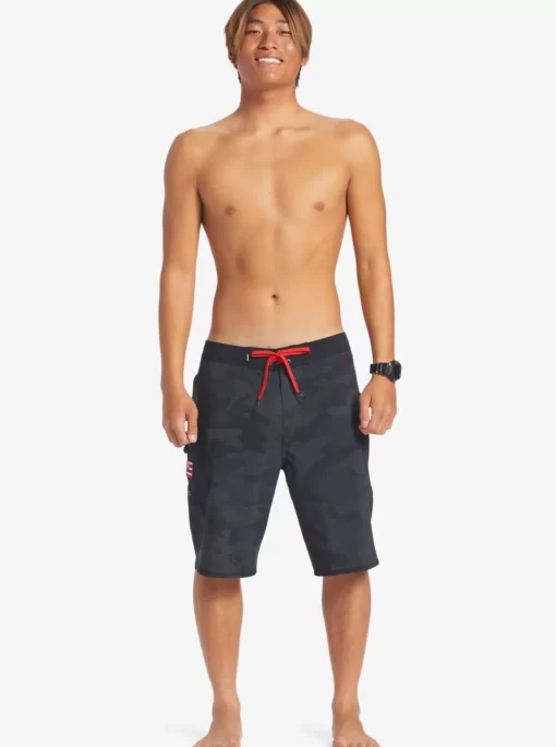 Mens Quiksilver Shorts & Amphibians | Surfsilk Hawaii Camo 21 21" Boardshorts