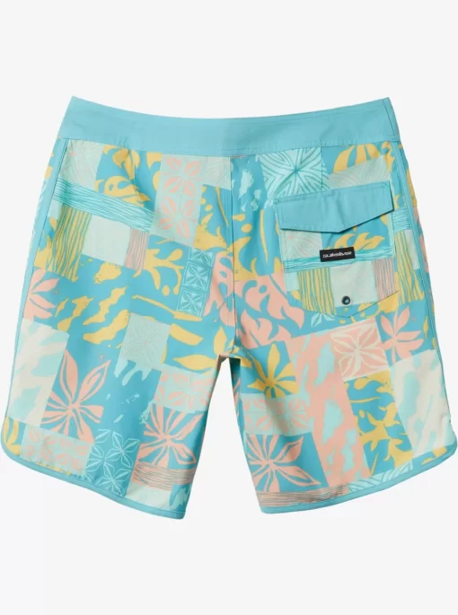 Mens Quiksilver Shorts & Amphibians | Surfsilk Hawaii Scallop 19 19" Boardshorts
