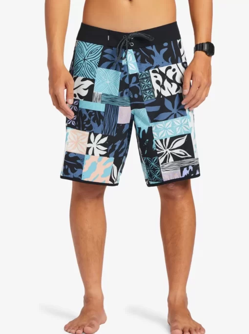 Mens Quiksilver Shorts & Amphibians | Surfsilk Hawaii Scallop 19 19" Boardshorts