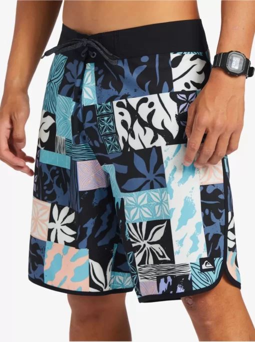 Mens Quiksilver Shorts & Amphibians | Surfsilk Hawaii Scallop 19 19" Boardshorts