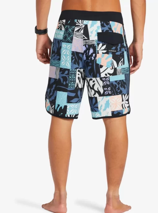 Mens Quiksilver Shorts & Amphibians | Surfsilk Hawaii Scallop 19 19" Boardshorts