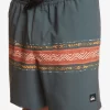 Mens Quiksilver Elastic Waist | Surfsilk Mesa Stripe 17