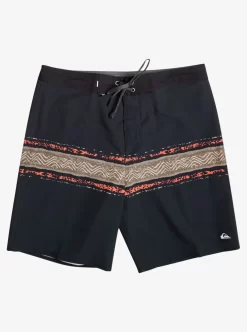 Mens Quiksilver Boardshorts | Surfsilk Mesa Stripe 19" Boardshorts