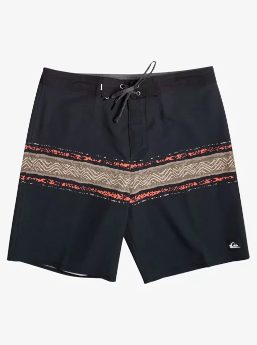Mens Quiksilver Boardshorts | Surfsilk Mesa Stripe 19" Boardshorts