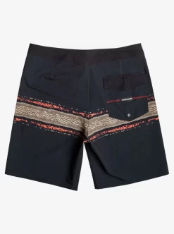 Mens Quiksilver Boardshorts | Surfsilk Mesa Stripe 19" Boardshorts
