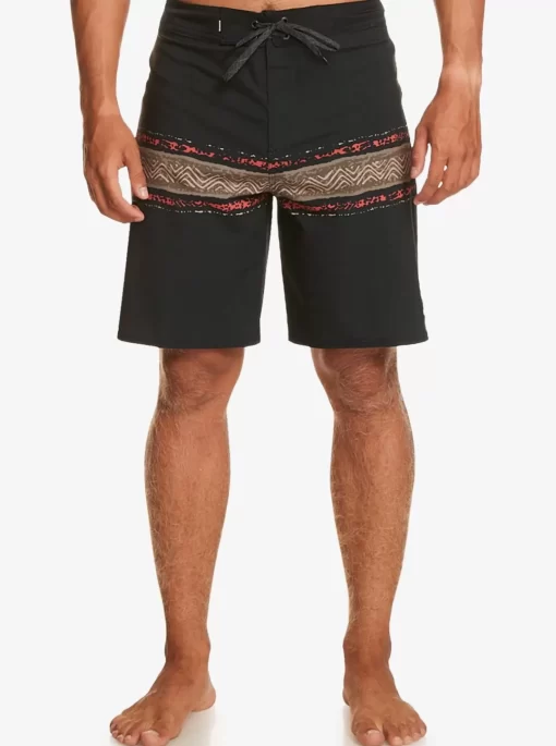 Mens Quiksilver Boardshorts | Surfsilk Mesa Stripe 19" Boardshorts