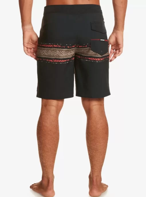 Mens Quiksilver Boardshorts | Surfsilk Mesa Stripe 19" Boardshorts