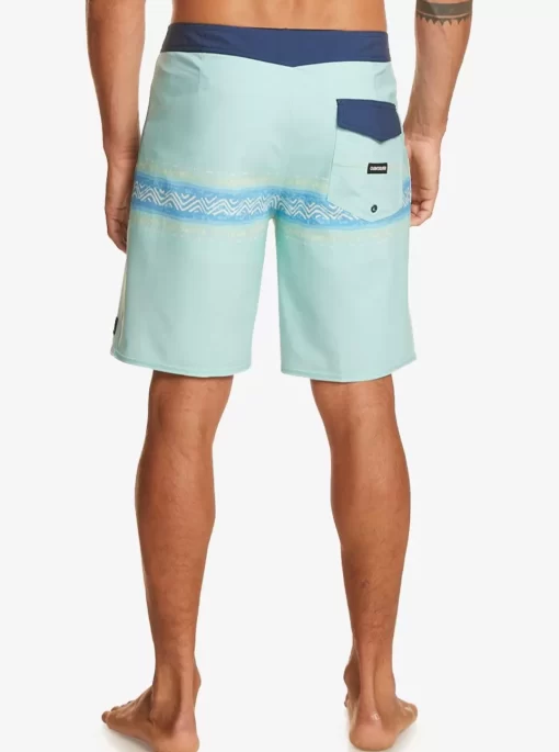 Mens Quiksilver Boardshorts | Surfsilk Mesa Stripe 19" Boardshorts