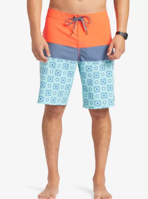 Mens Quiksilver Boardshorts | Surfsilk Panel 20" Boardshorts