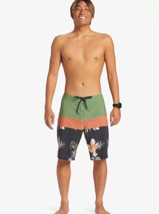 Mens Quiksilver Boardshorts | Surfsilk Panel 20" Boardshorts