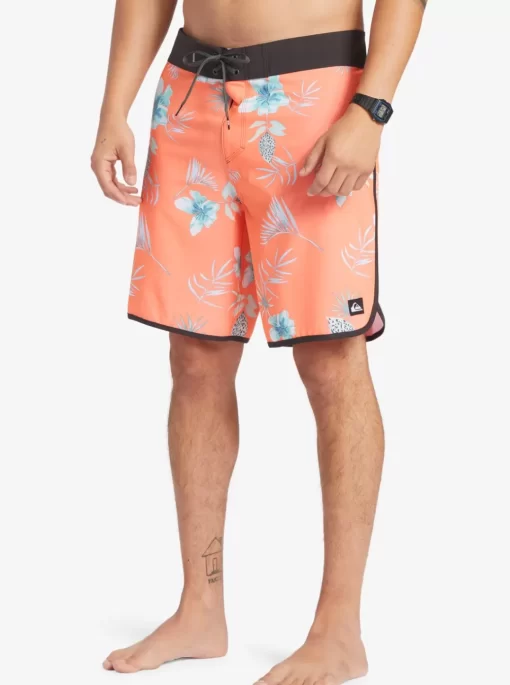 Mens Quiksilver Boardshorts | Surfsilk Scallop 19" Boardshorts