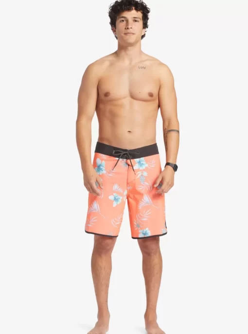 Mens Quiksilver Boardshorts | Surfsilk Scallop 19" Boardshorts